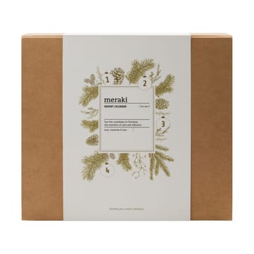 Calendrier de l'Avent ensemble-cadeau Meraki - Bois foncé, Aube nordique - Meraki