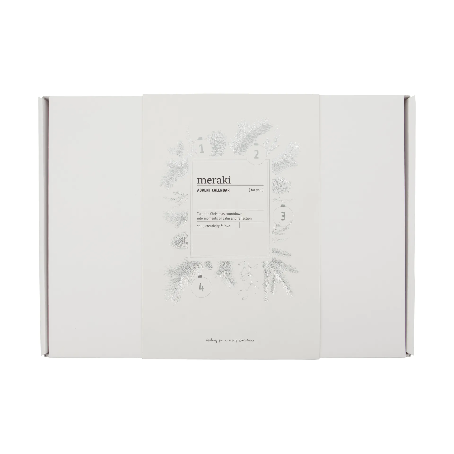 Calendrier de l'Avent ensemble-cadeau Meraki, Meadow bliss, Silent amber Meraki