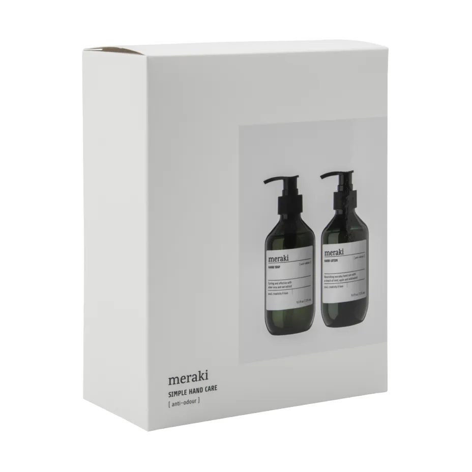 Coffret cadeau Meraki, savon et lotion à mains, Anti-odeur Meraki