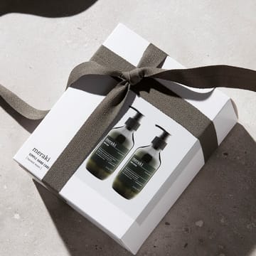 Coffret cadeau Meraki, savon et lotion à mains - Harvest moon - Meraki