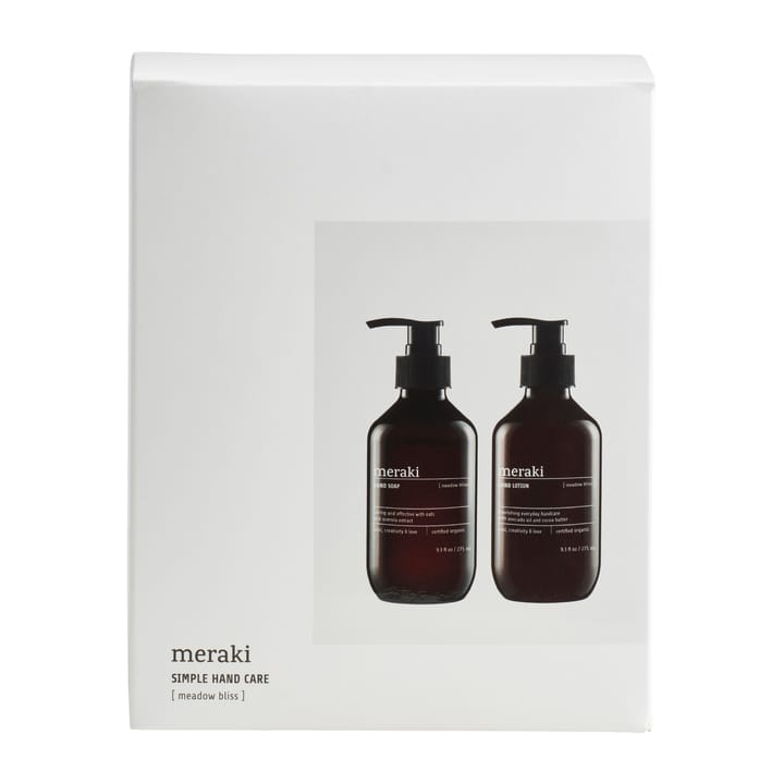 Coffret cadeau Meraki, savon et lotion à mains - Meadow bliss - Meraki