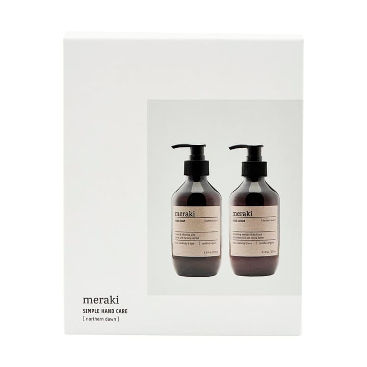 Coffret cadeau Meraki, savon et lotion à mains - Northern dawn - Meraki