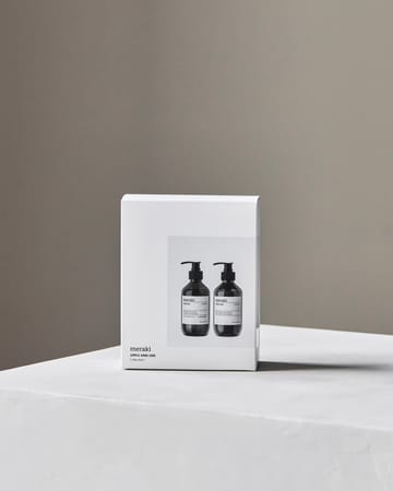 Coffret cadeau Meraki, savon et lotion à mains - Silky Mist - Meraki
