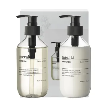Coffret cadeau Meraki, savon et lotion à mains - Winter whisp - Meraki