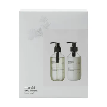 Coffret cadeau Meraki, savon et lotion à mains - Winter whisp - Meraki
