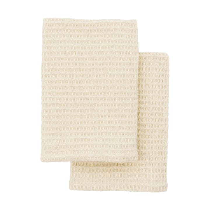 Éponge Meraki 30x30 cm 2 pièces - Beige - Meraki