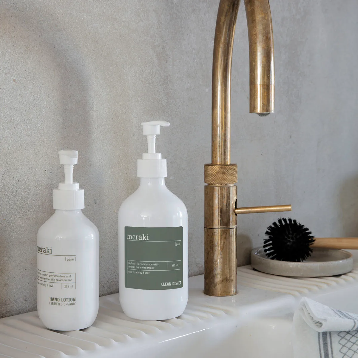 Liquide vaiselle Meraki pure, 490 ml Meraki