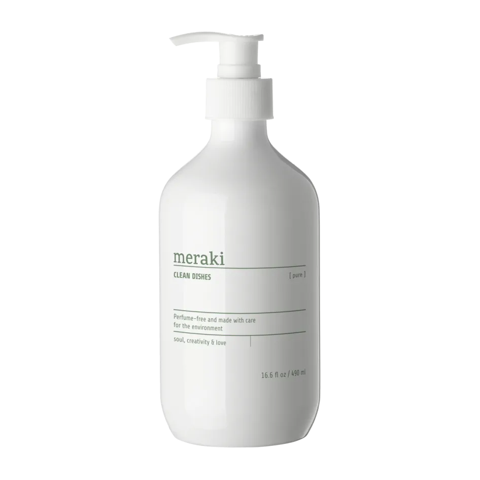 Liquide vaiselle Meraki pure, 490 ml Meraki
