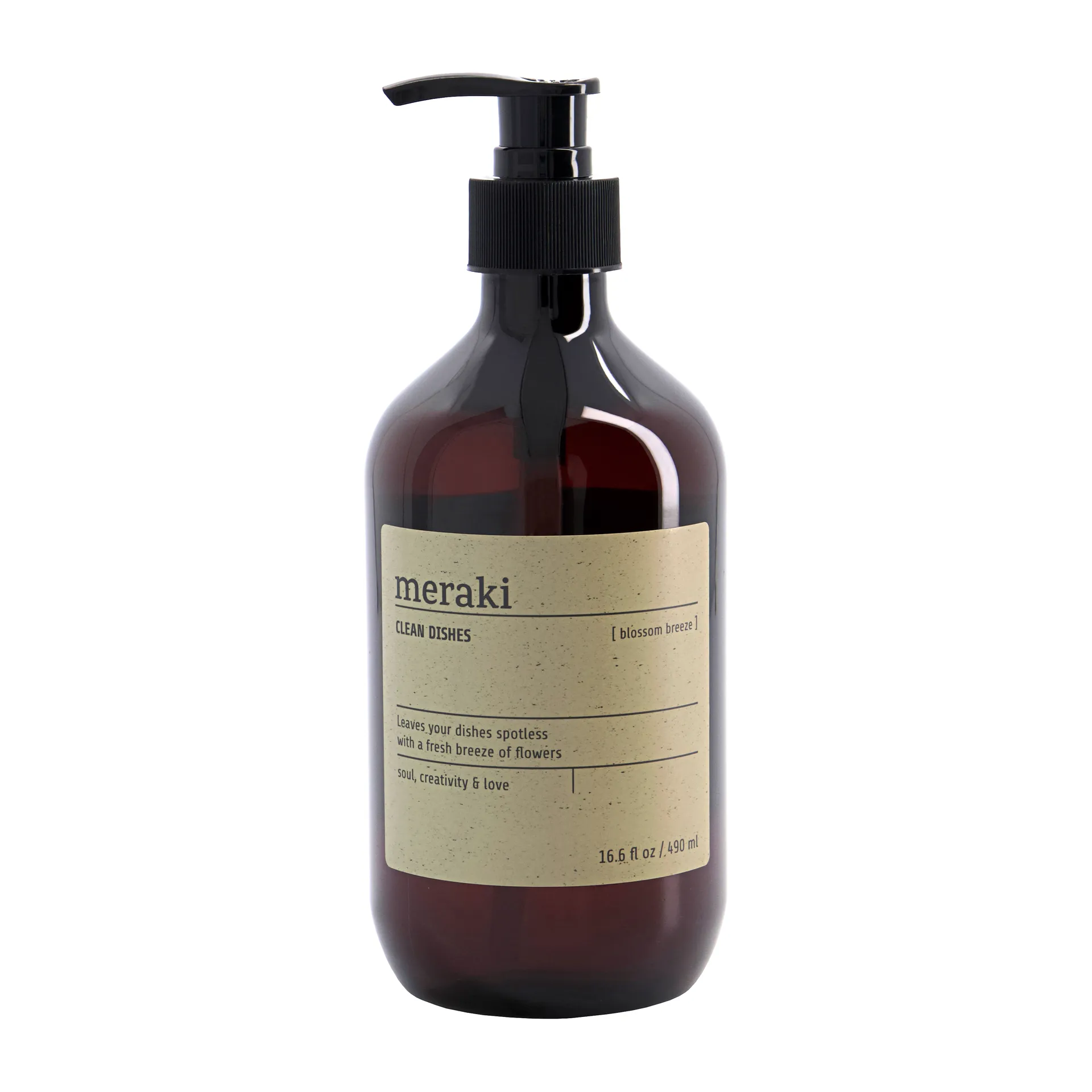 Liquide vaisselle Meraki 490 ml, Blossom breeze Meraki