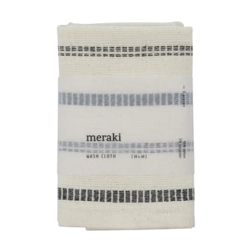 Lot de 3 lingettes True - Off-White-noir - Meraki