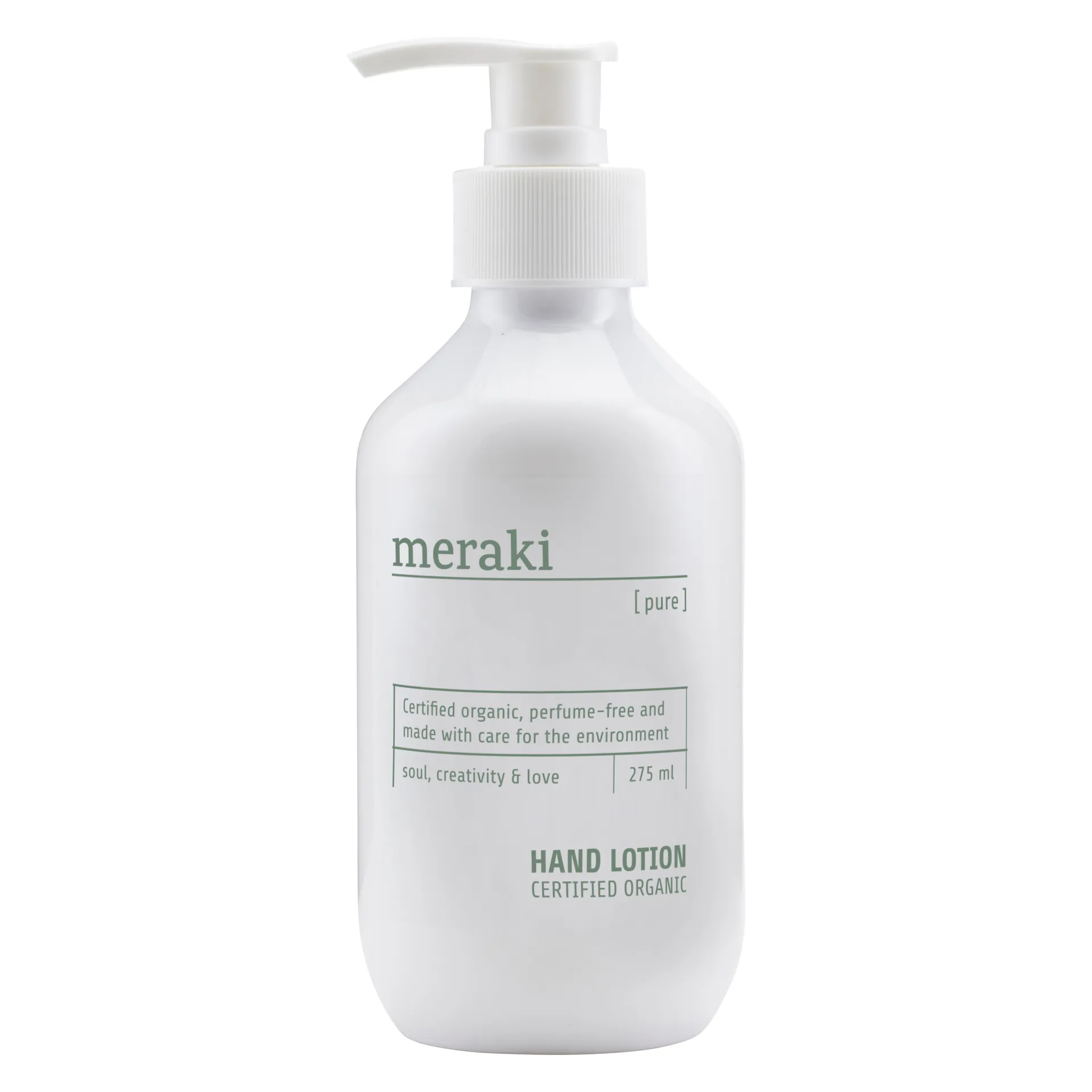 Lotion pour les mains Meraki pure, 275 ml Meraki