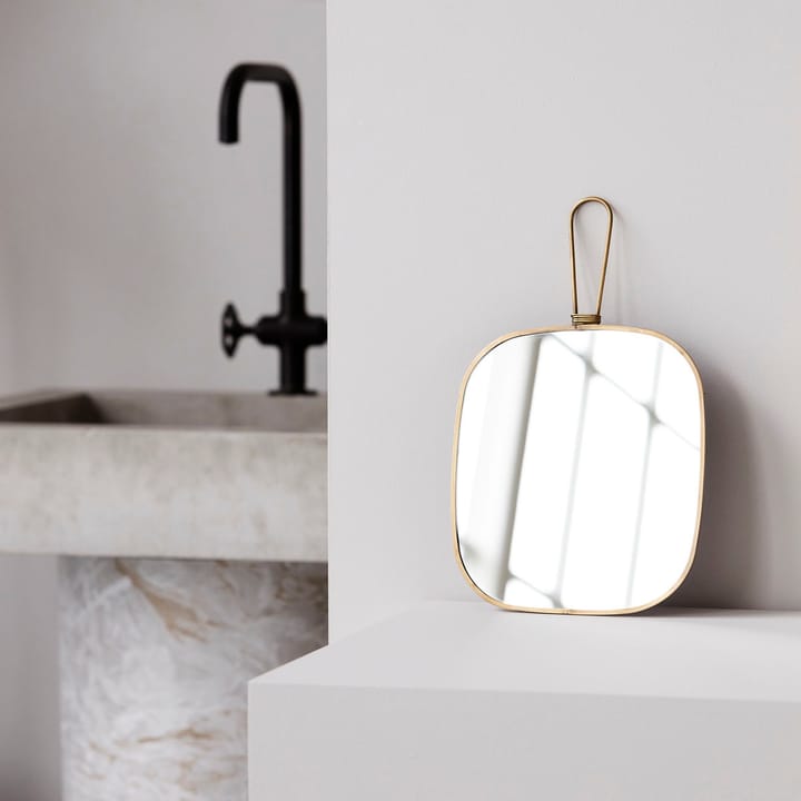 Miroir Meraki 20x22cm, Laiton Meraki
