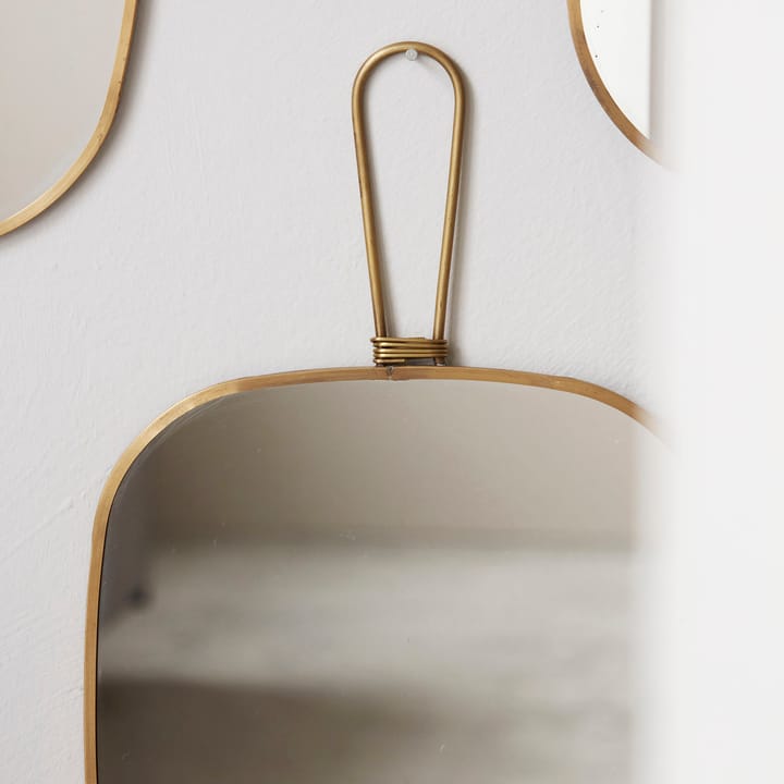 Miroir Meraki 20x22cm, Laiton Meraki