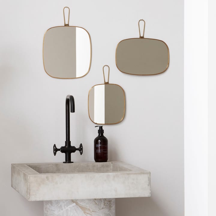 Miroir Meraki 26x28cm, Laiton Meraki