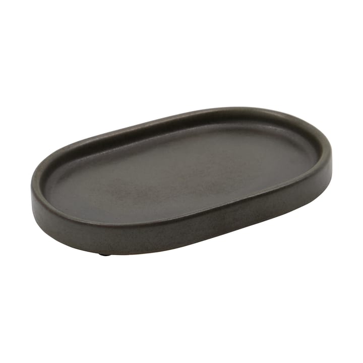 Plateau Datura 12,5x20 cm - Gris foncé - Meraki