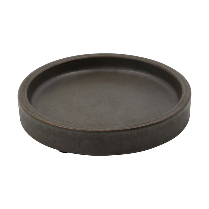 Porte-savon Datura Ø12,5 cm - Gris foncé - Meraki