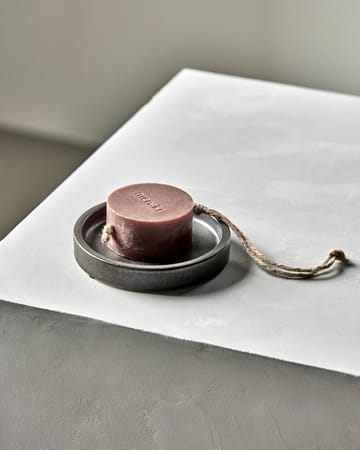 Porte-savon Datura Ø12,5 cm - Gris foncé - Meraki
