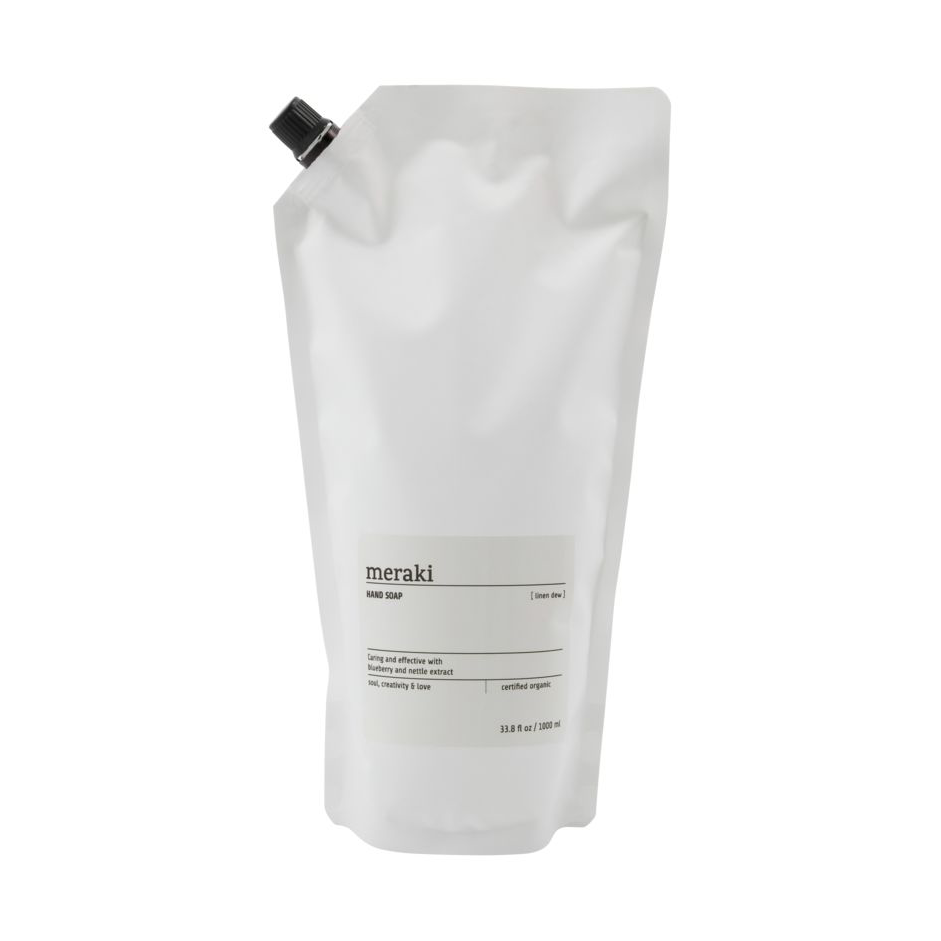 Meraki Recharge de savon pour les mains Meraki 1000 ml Rosée de lin