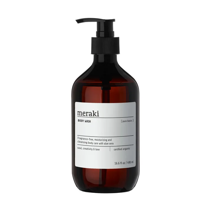 Savon corporel Meraki 490 ml - Pure basic - Meraki