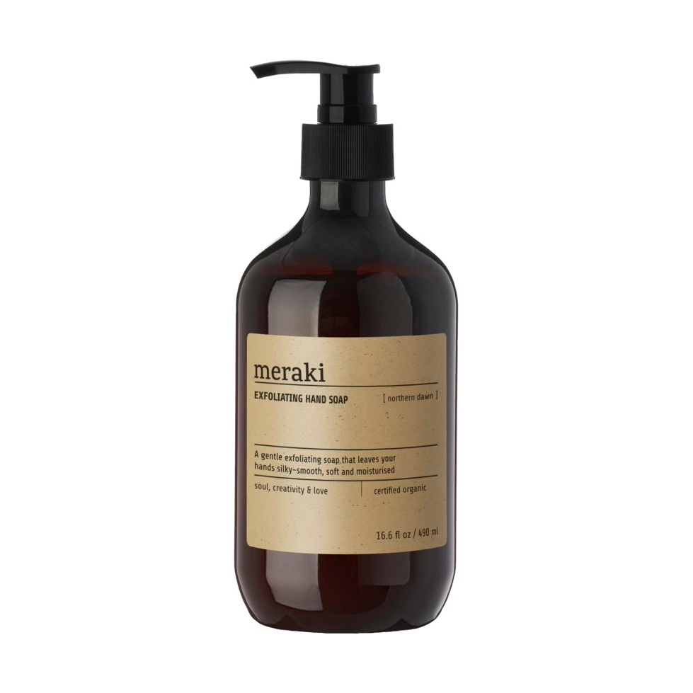 Meraki Savon exfoliant pour les mains Meraki 490 ml Aurore boréale