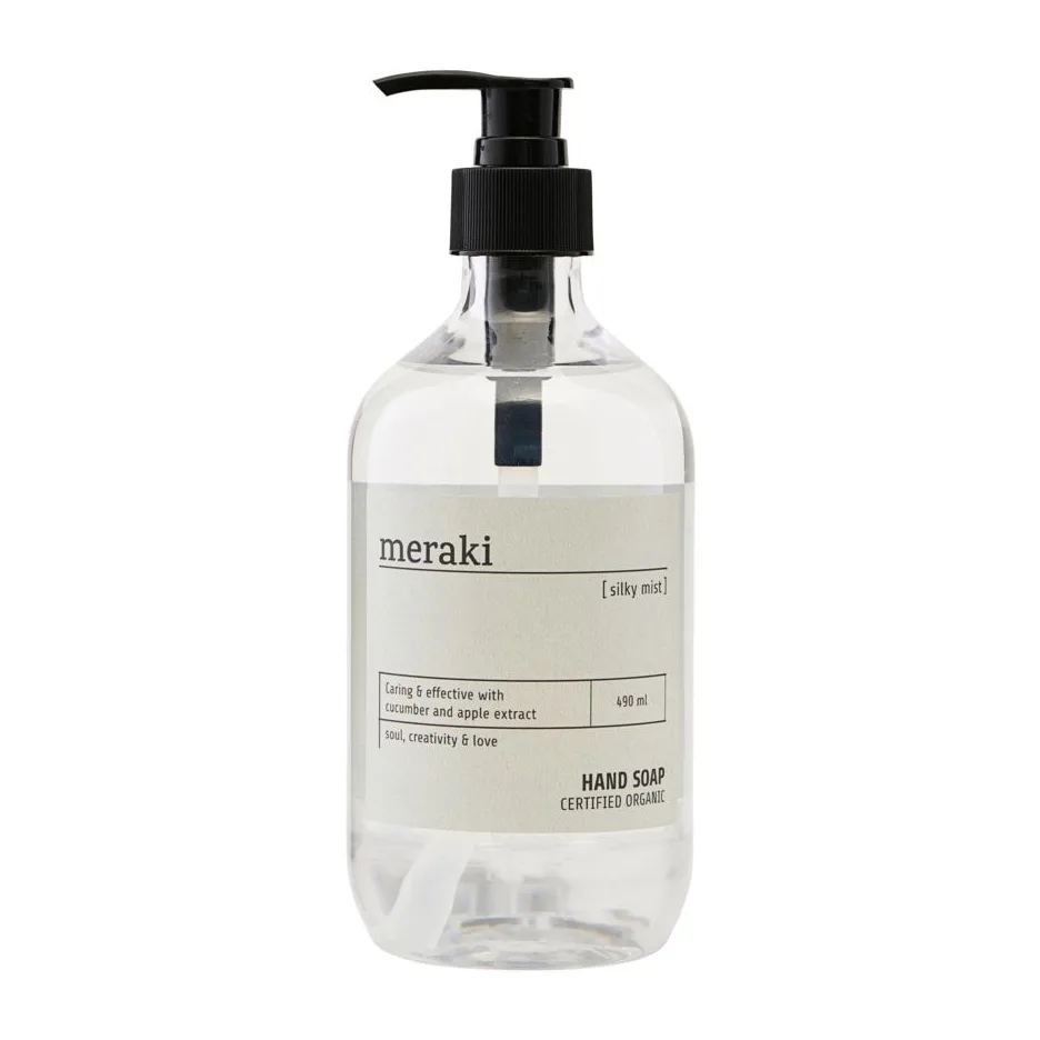 Savon pour les mains Meraki 490 ml, Silky mist Meraki