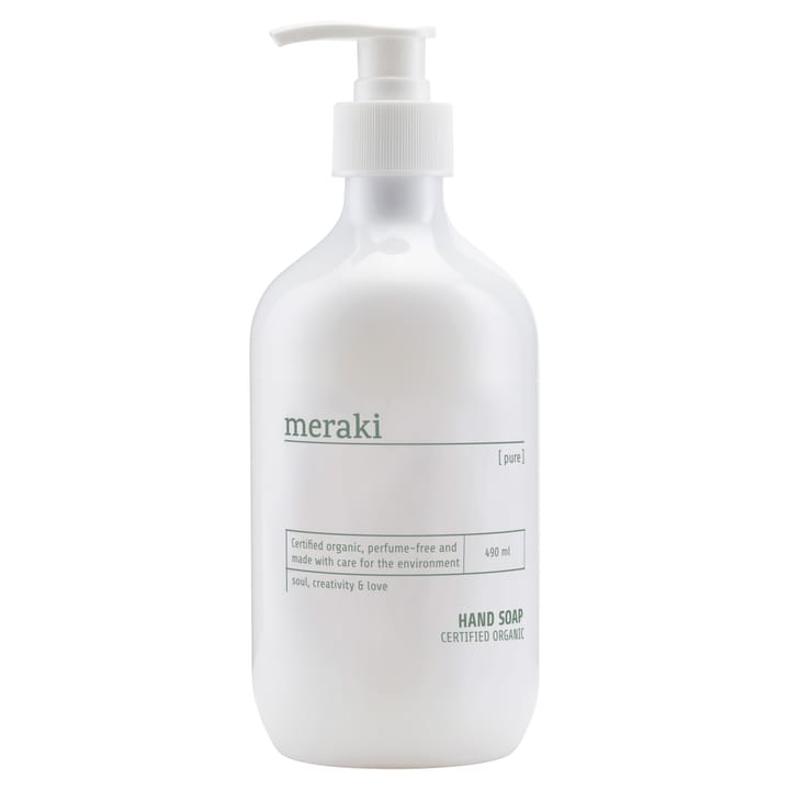 Savon pour les mains Meraki pure, 490 ml Meraki