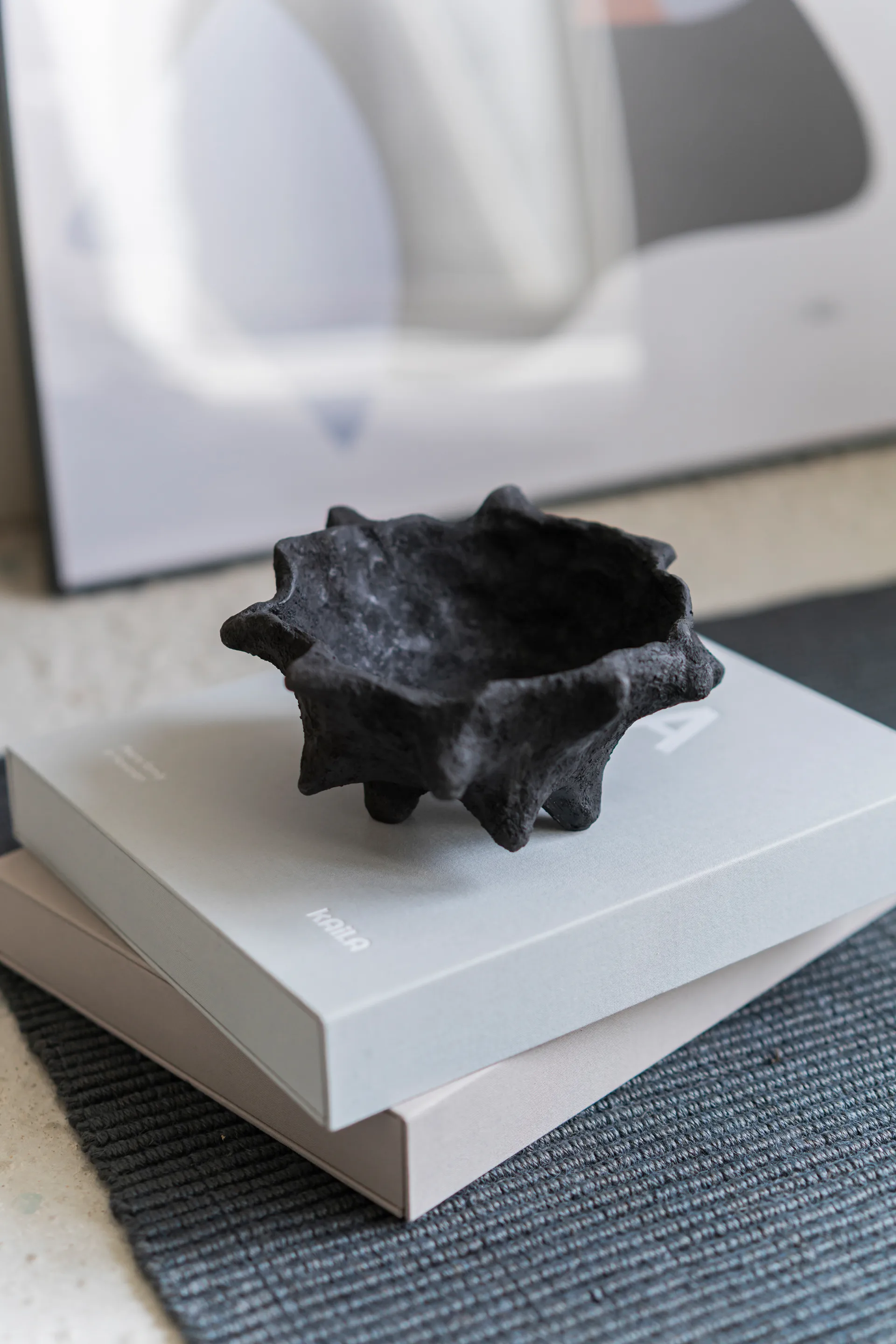 Art piece châtaigne Ø20 cm, Black Mette Ditmer