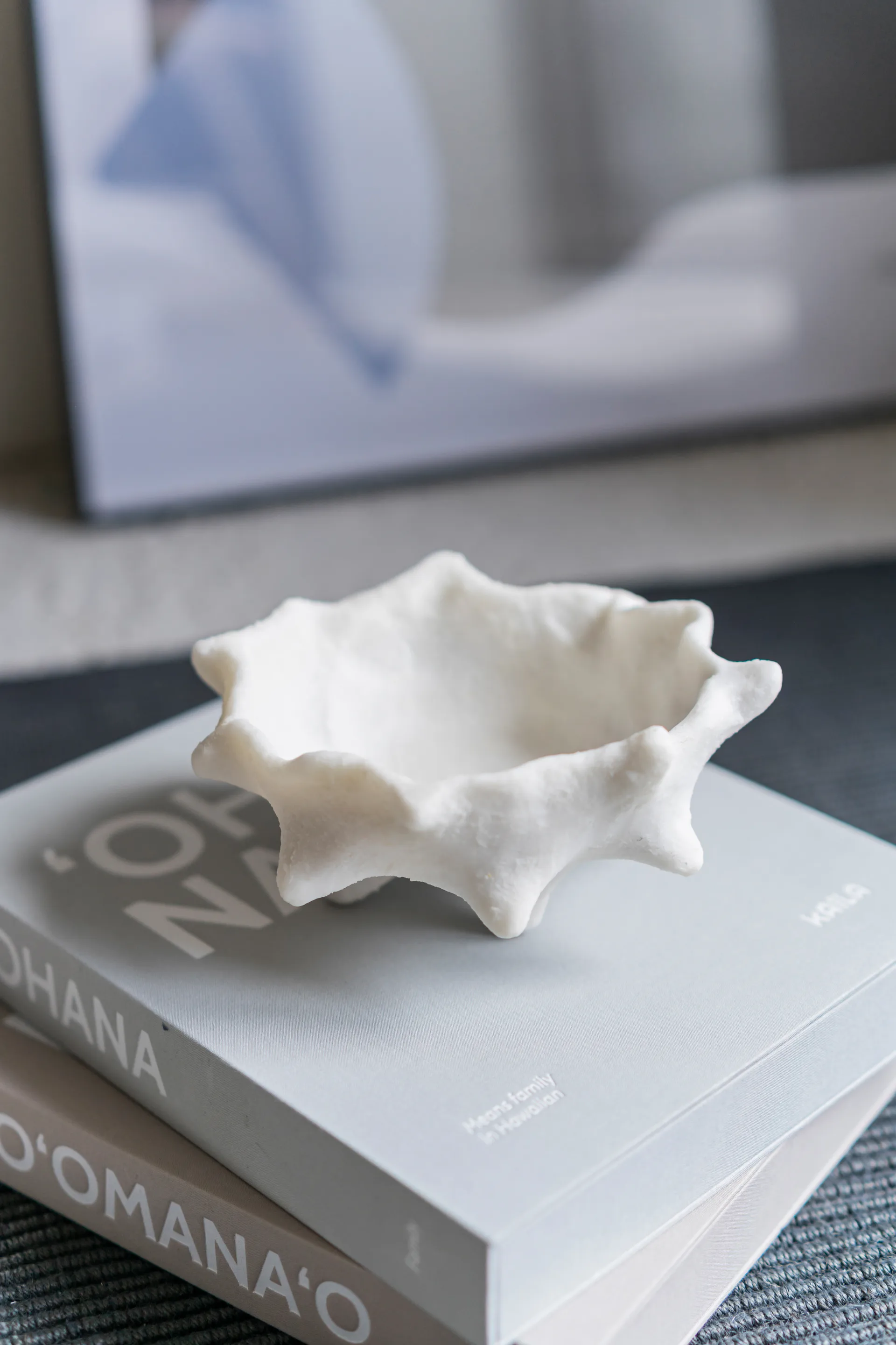 Art piece châtaigne Ø20 cm, Off-white Mette Ditmer