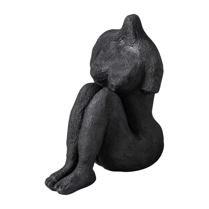 Art piece femme assise 14 cm - Black - Mette Ditmer