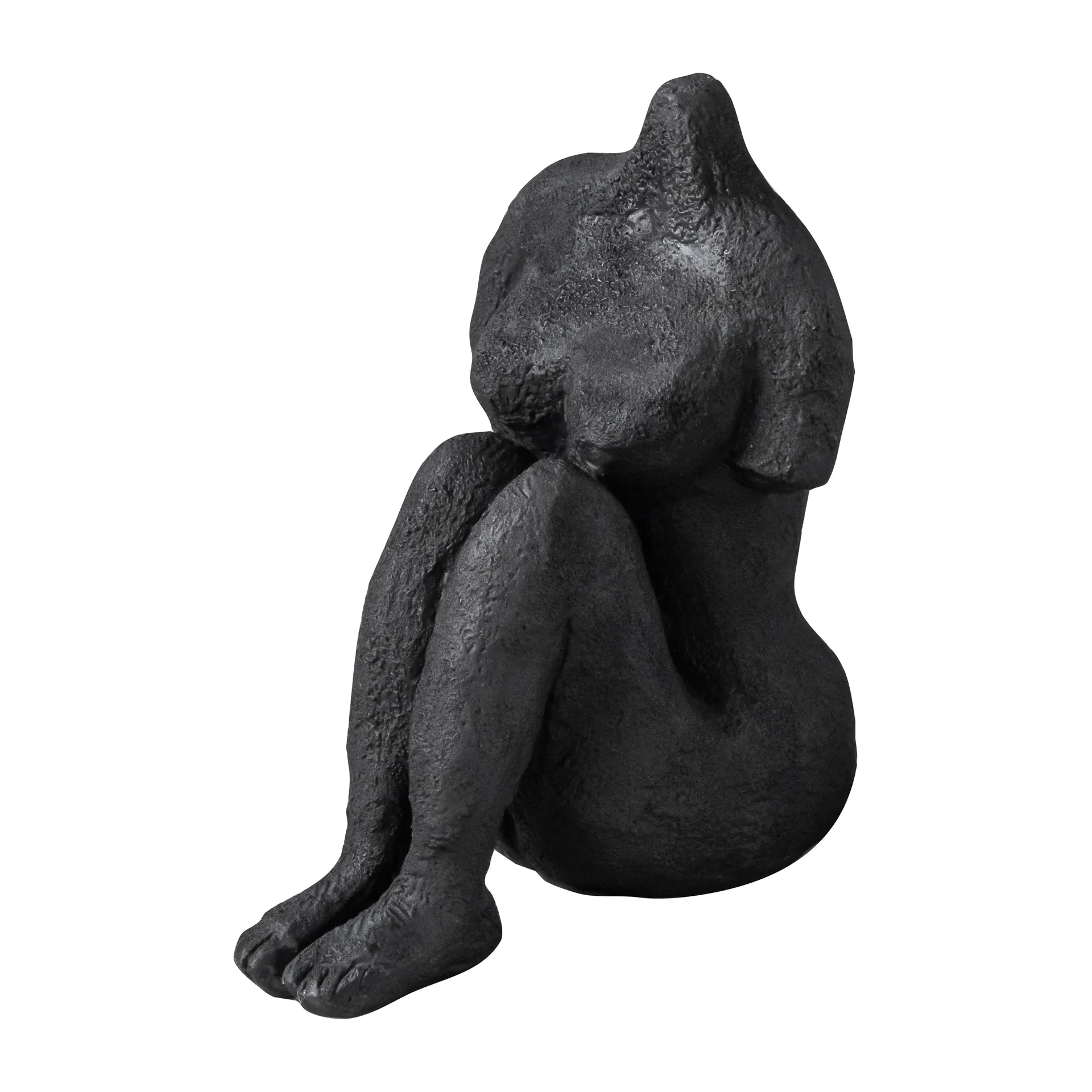 Art piece femme assise 14 cm, Black Mette Ditmer