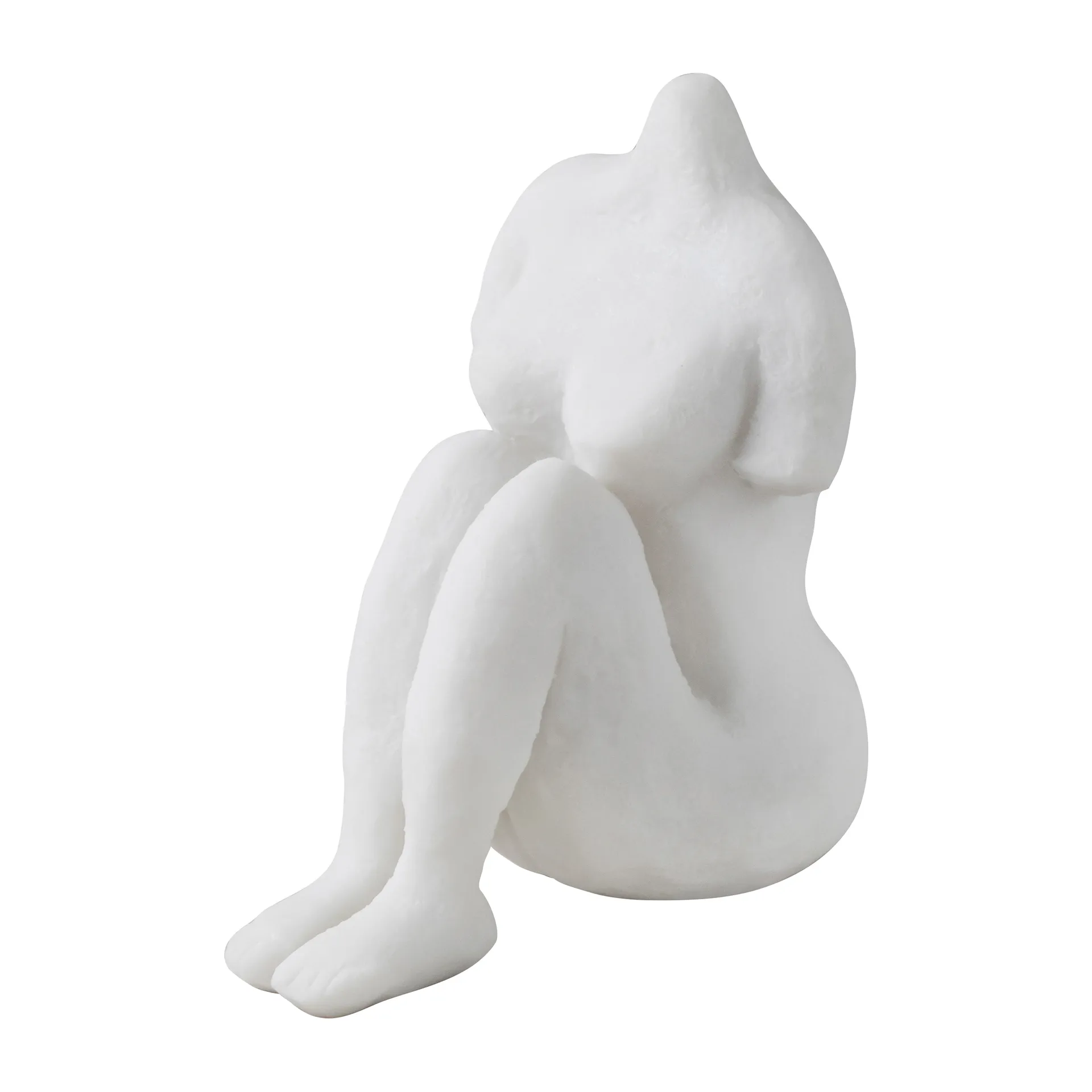 Art piece femme assise 14 cm, Off-white Mette Ditmer