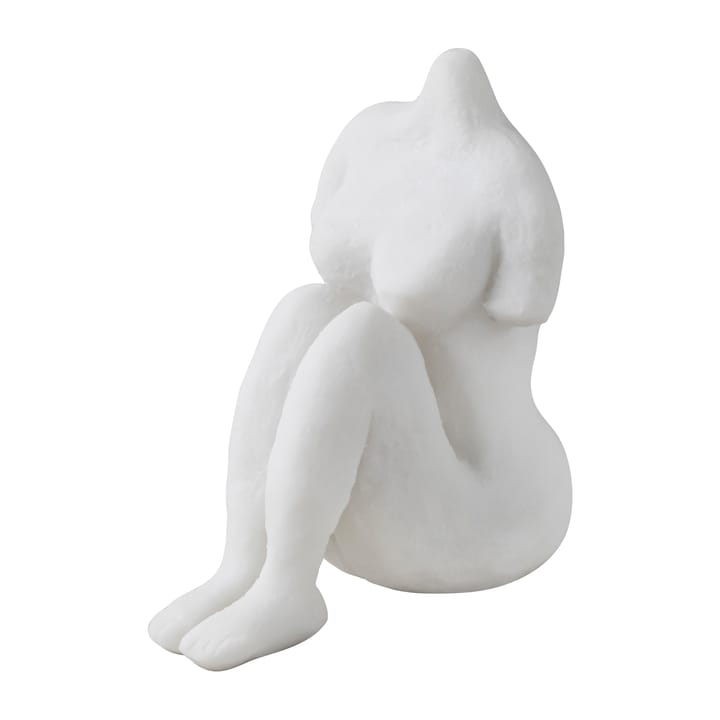 Art piece femme assise 14 cm - Off-white - Mette Ditmer