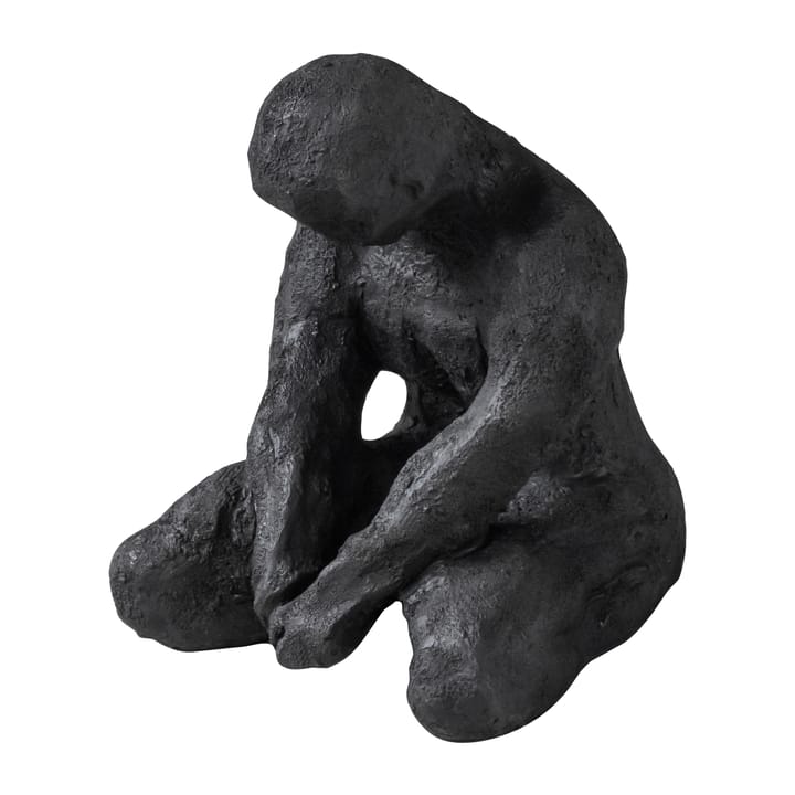 Art piece homme méditant 15 cm - Black - Mette Ditmer