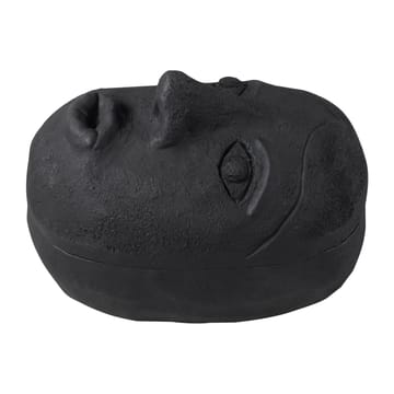 Bocal Art piece face 9x12 cm - Black - Mette Ditmer