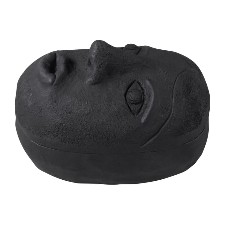 Bocal Art piece face 9x12 cm, Black Mette Ditmer