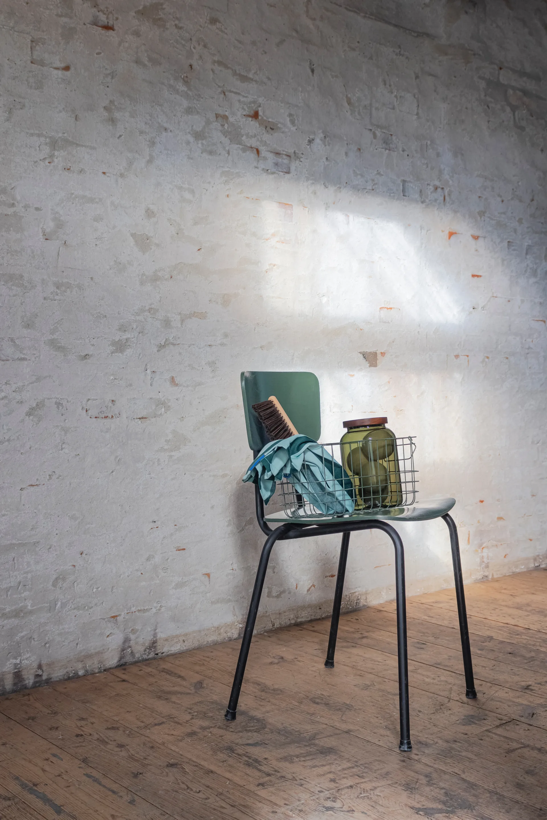 Bocal Luna avec couvercle large 20 cm, Dark forest Mette Ditmer