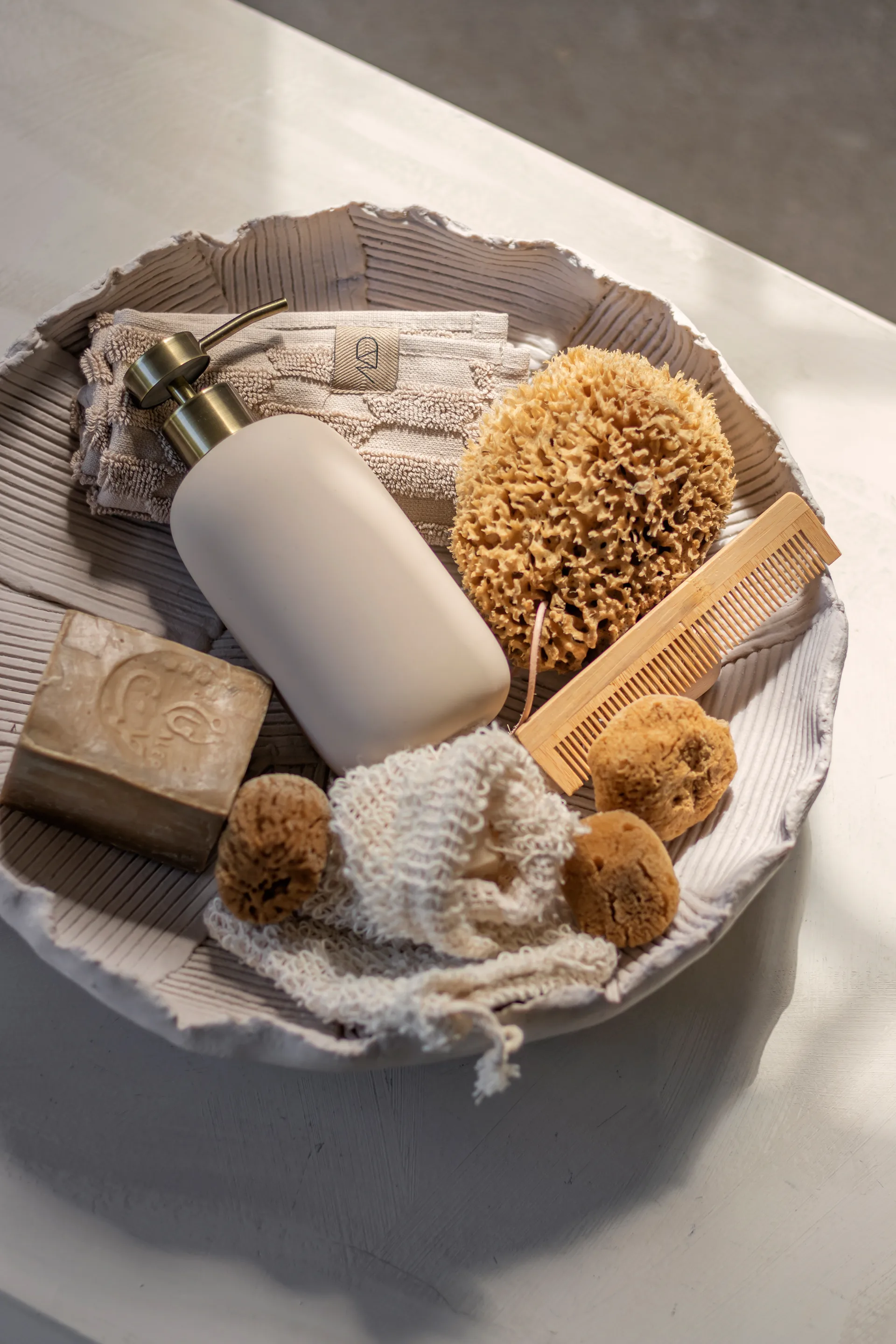 Bol Art piece patch Ø35 cm, Sable Mette Ditmer