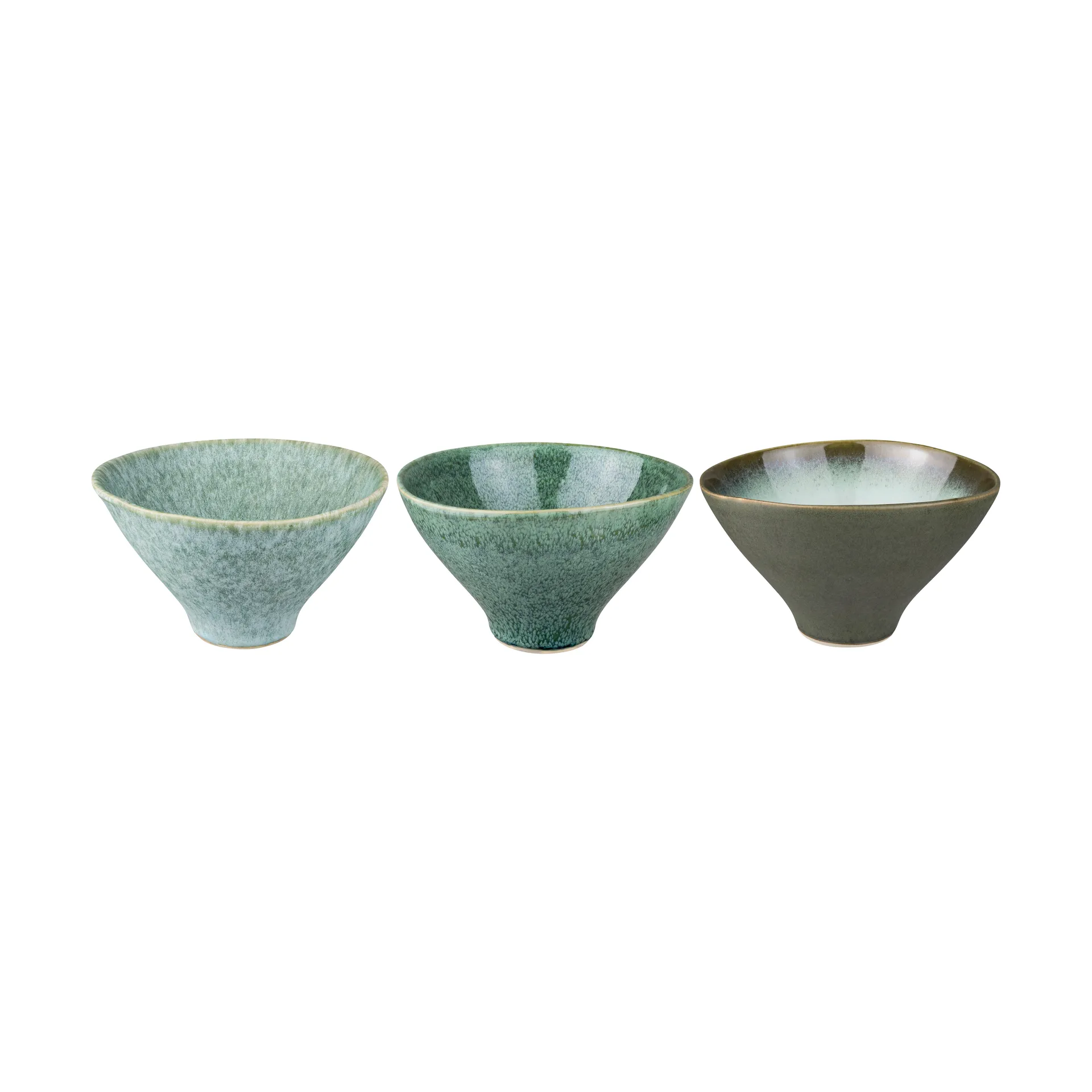 Bol moyen Elements Ø15,5 cm, 3 pièces, Green Mette Ditmer