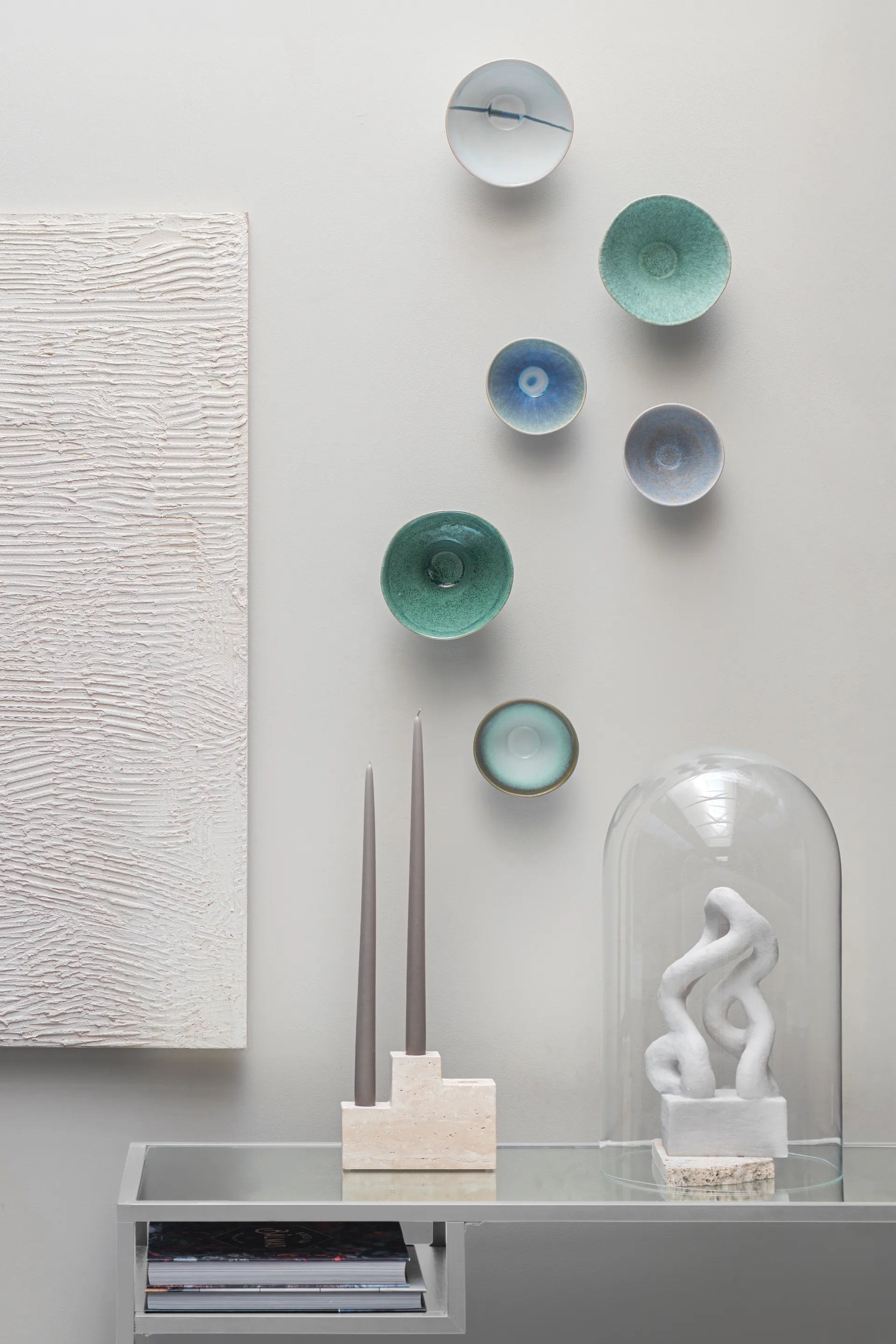 Bol moyen Elements Ø15,5 cm, 3 pièces, Green Mette Ditmer
