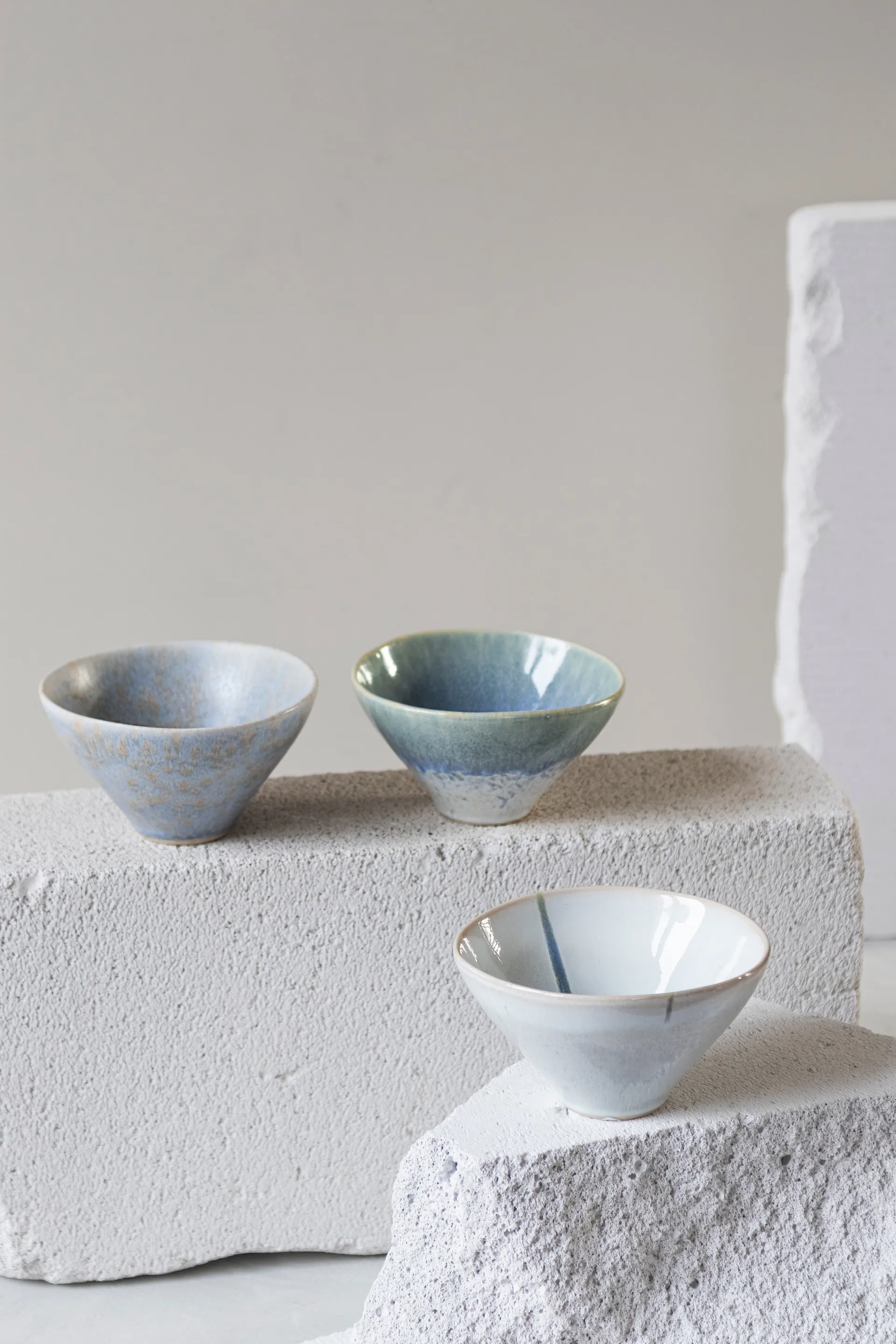 Bol petit Elements Ø12 cm, 3 pièces, Blue Mette Ditmer