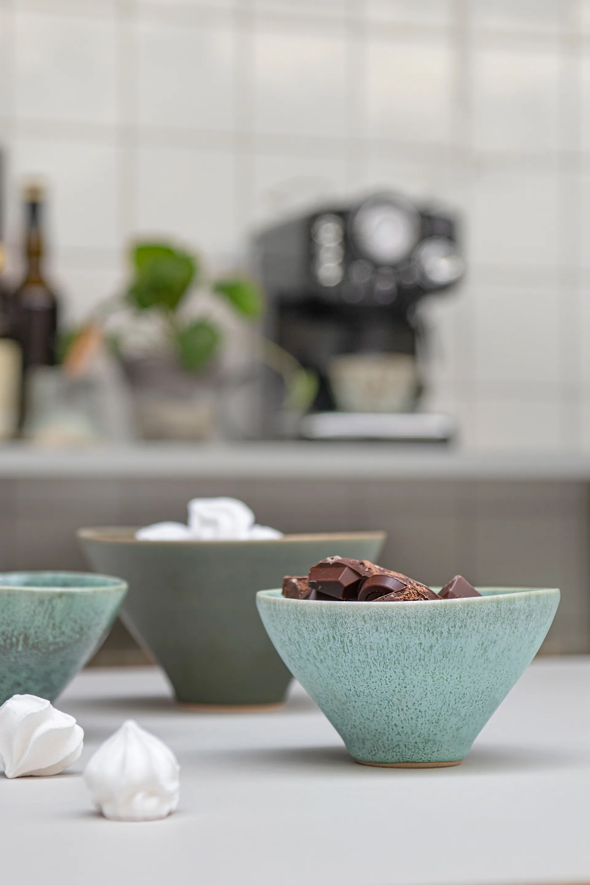 Bol petit Elements Ø12 cm, 3 pièces, Green Mette Ditmer