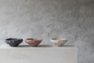 Bougeoir Art Piece Ø23 cm - Noir - Mette Ditmer