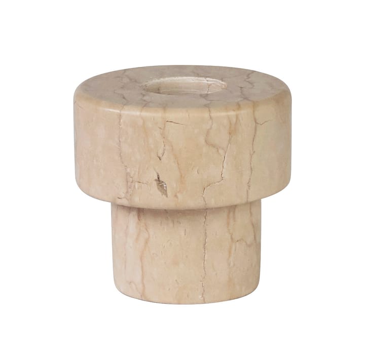 Bougeoir Marble 5 cm - Sable - Mette Ditmer