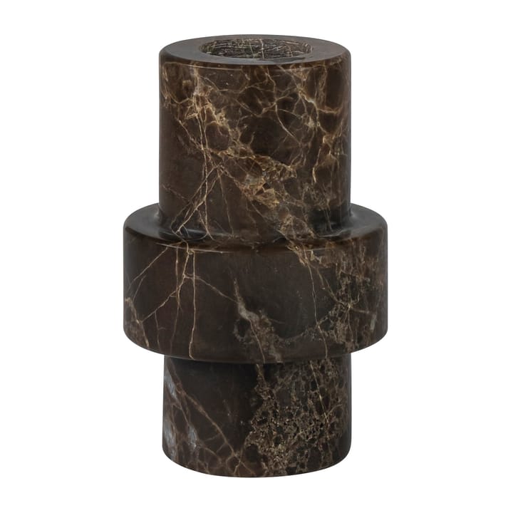 Bougeoir Marble 8,5 cm - Marron - Mette Ditmer