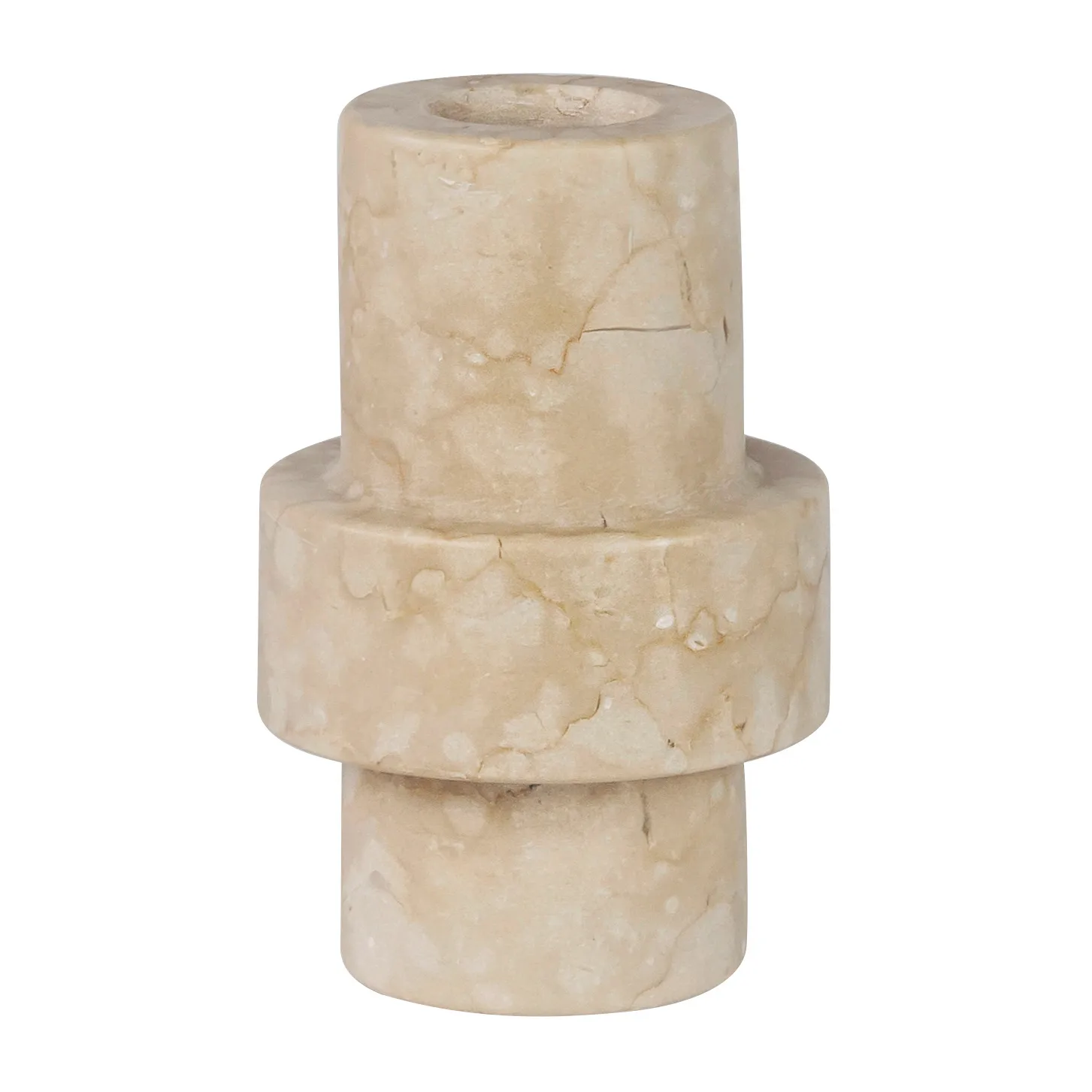 Bougeoir Marble 8,5 cm, Sable Mette Ditmer