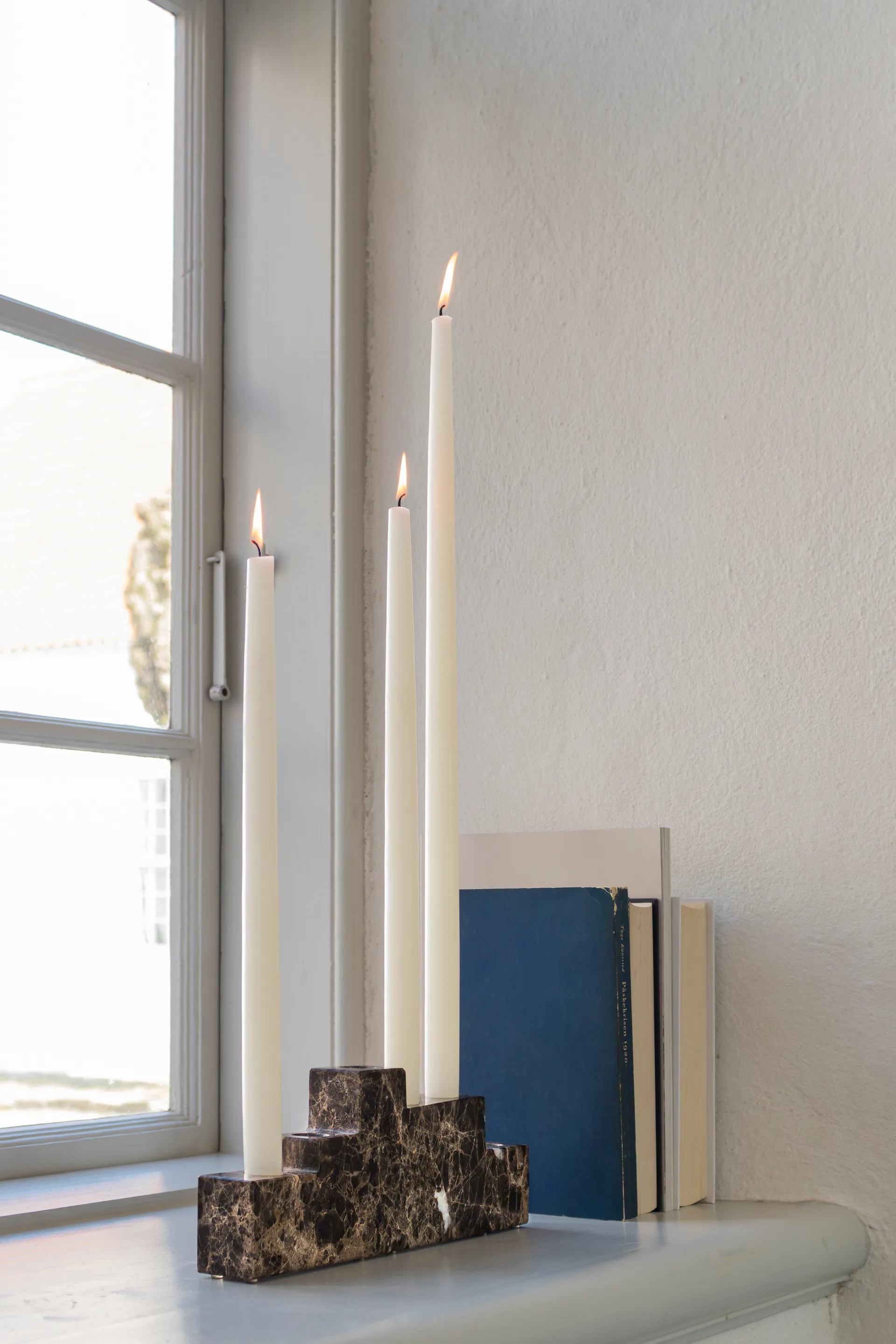 Bougeoir Step six, Marron Mette Ditmer