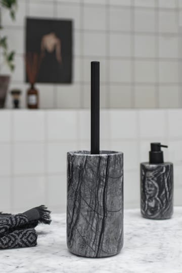 Brosse wc Marble 36 cm - Noir-gris - Mette Ditmer