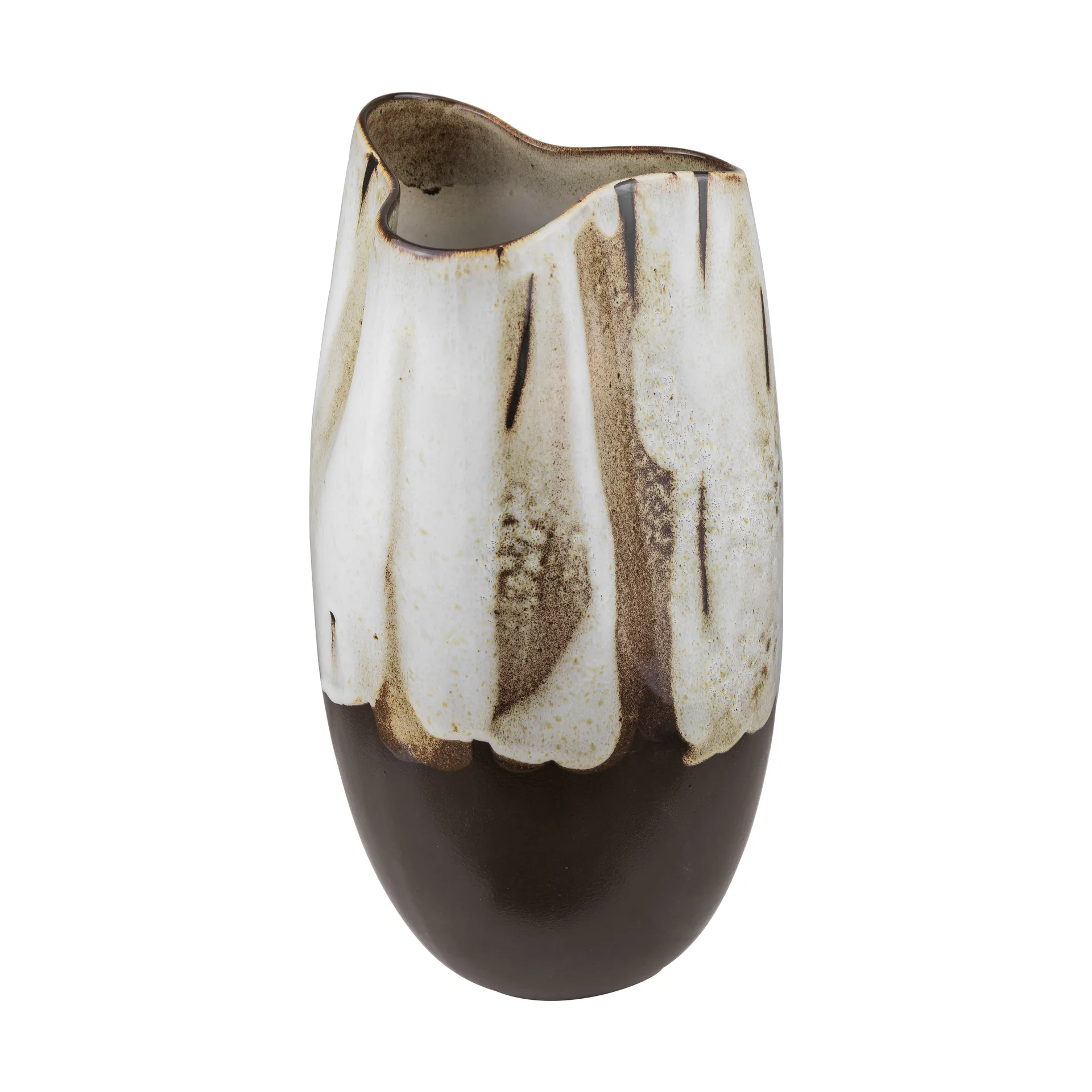 By Hand vas large 38,5 cm, Off-white Mette Ditmer