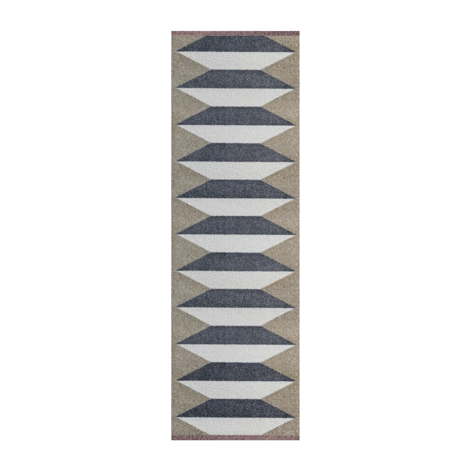 Chemin de couloir Accordion all-round, Sand, 77x240 cm  Mette Ditmer