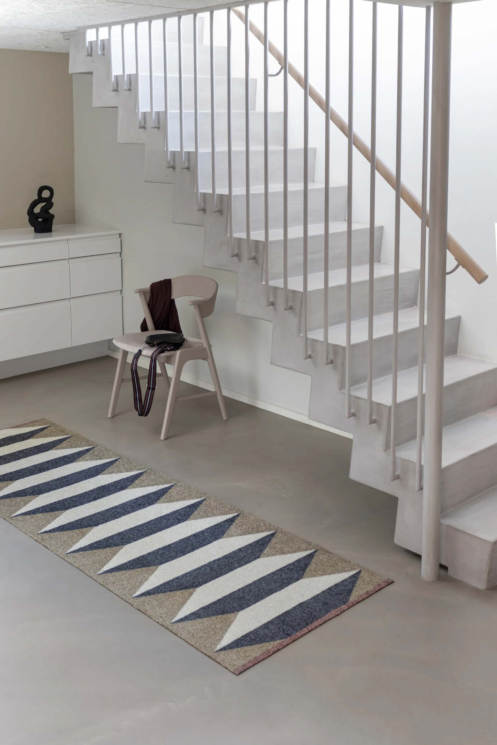 Chemin de couloir Accordion all-round, Sand, 77x240 cm  Mette Ditmer